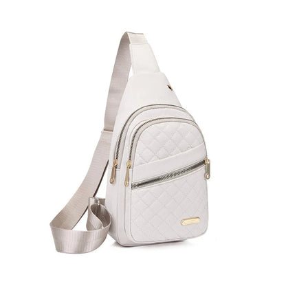 【🔥Preprosta in elegantna!】👝Torba za čez ramo - velika prostornina, vodoodporna, možnost povezave s podatkovnim kablom