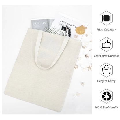 Personalizirana platnena torba s tematiko noči čarovnic - Torba z personaliziranim vzorcem in imeni