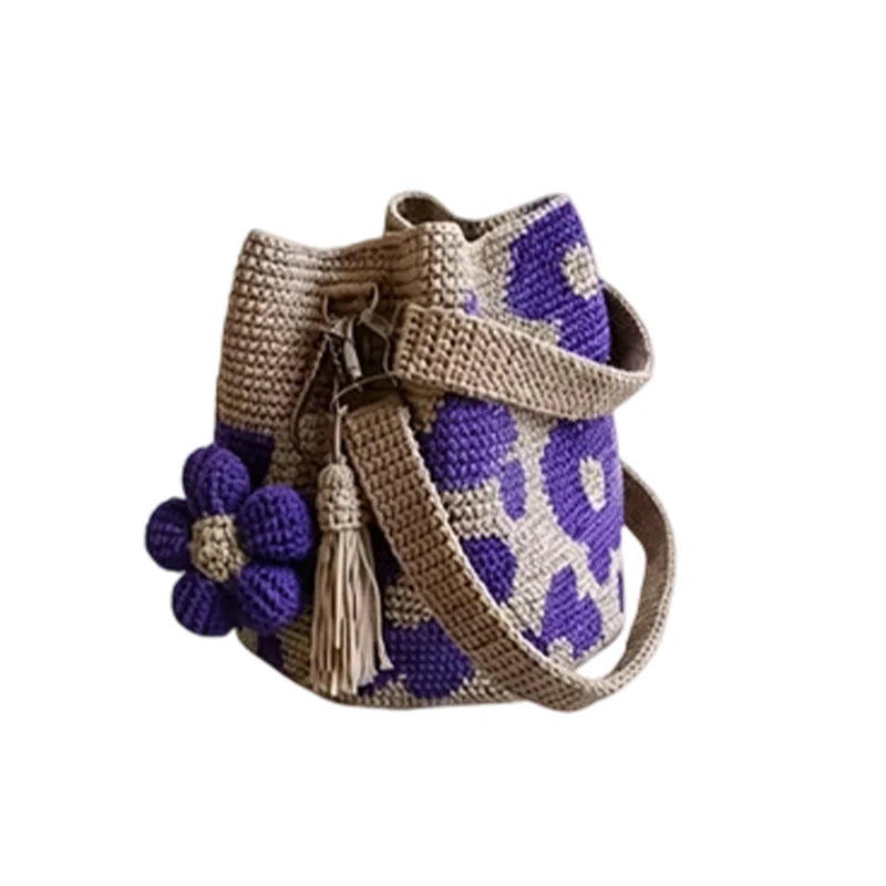 🌼Bohém stílusú horgolt, kézzel kötött táska | Egy nyári hangulattal teli táska👜