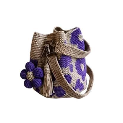 🌼Bohém stílusú horgolt, kézzel kötött táska | Egy nyári hangulattal teli táska👜