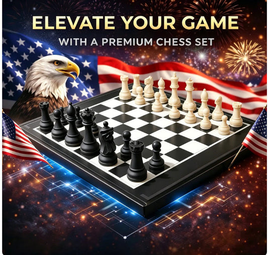 Utazó mágneses sakk táblával | MAGCHESS