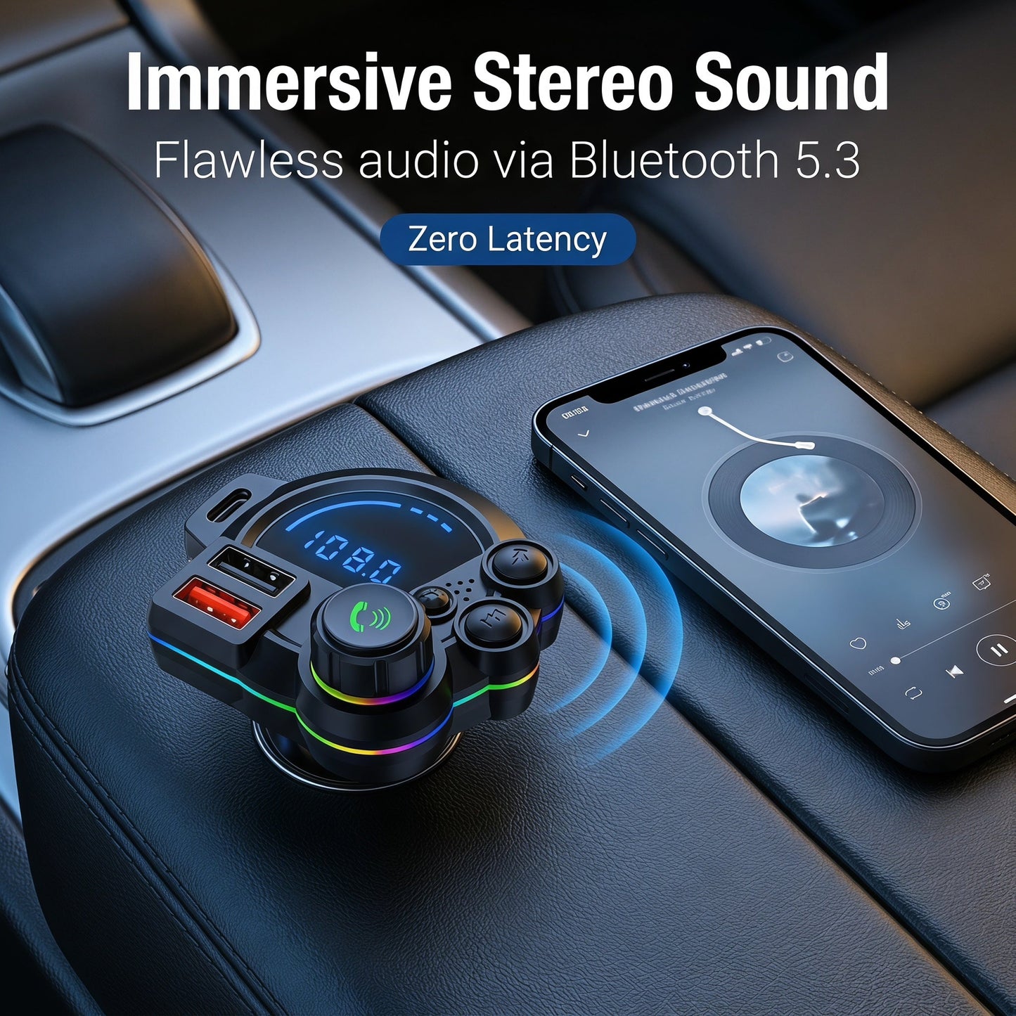 Autós Bluetooth FM-adó | BLUELINK