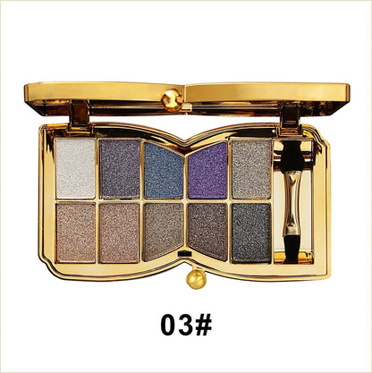 ?LAST DAY 49% OFF✨10 Colors Sparkle Shimmer Eyeshadow Palette