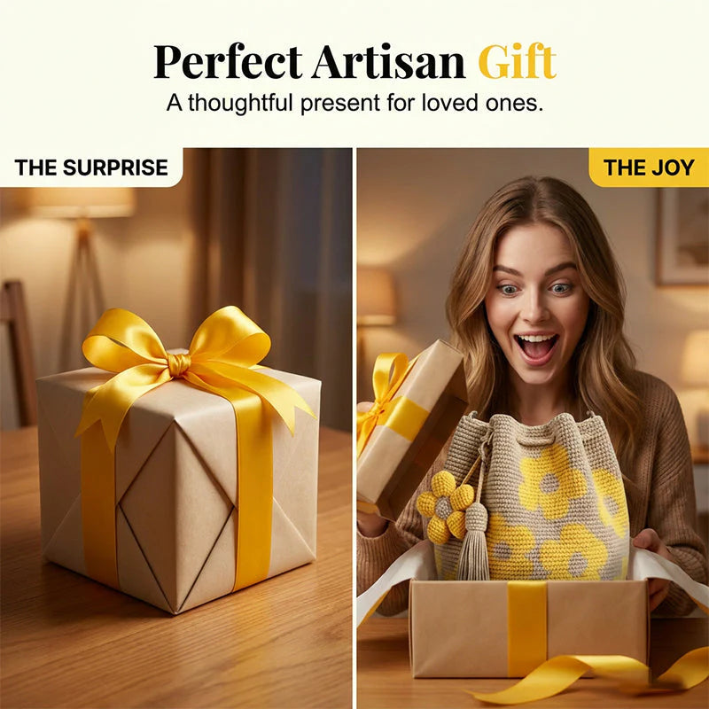 🌼Bohém stílusú horgolt, kézzel kötött táska | Egy nyári hangulattal teli táska👜