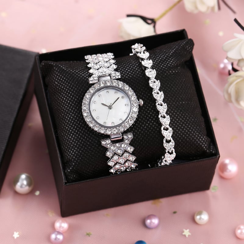 【🔥Elegantne in prefinjene ure】⌚Ženska luksuzna platinasta ura