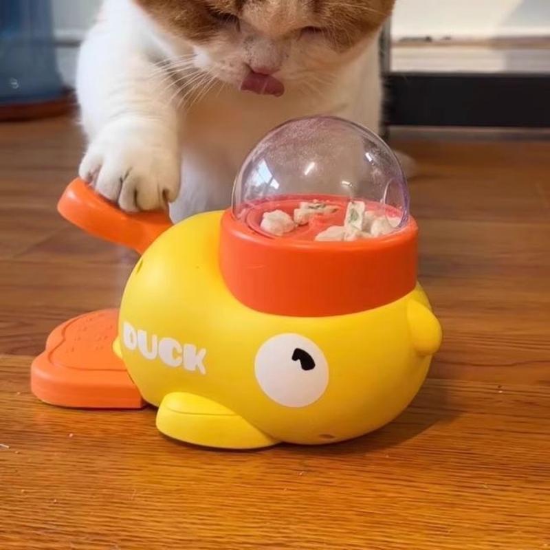 Interactive play meets tasty rewards! Simply press and twist to release treats—keep your pet entertained, engaged, and happily occupied for hours.