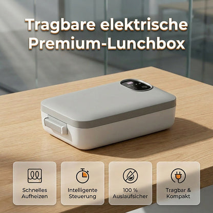 🔥50% Kedvezmény🏷️🔥 Hordozható, önmelegítő elektromos ételhordó – 🔋 7200 mAh akkumulátorral, 🍱 900 ml űrtartalommal – meleg étel bárhol, bármikor