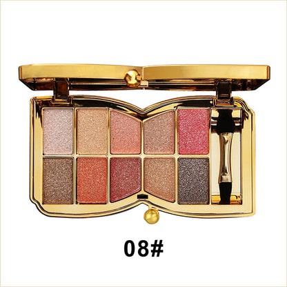 ?LAST DAY 49% OFF✨10 Colors Sparkle Shimmer Eyeshadow Palette