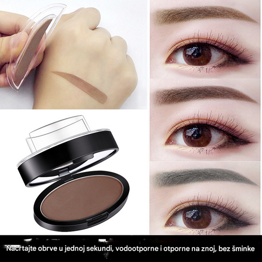 Deluxe set zaštitne folije [Dugotrajna vodootpornost i otpornost na znoj bez čupanja obrva]