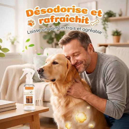 Háziállat szőrzet kibogozó és dezodorizáló spray