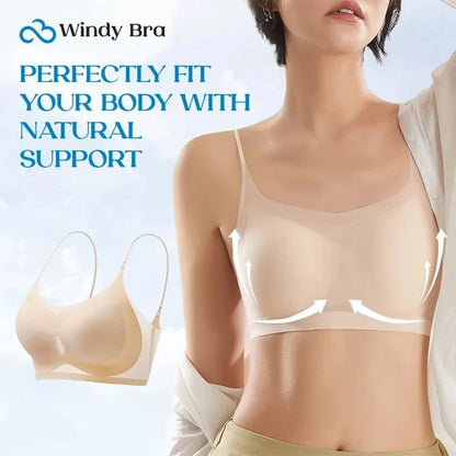 【M-4XL】WindyBra - Ultra tanki, bešavni, hladni svileni, udobni, ljetni grudnjak za veće veličine