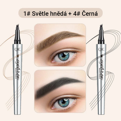 Višenamjenska olovka za obrve s 4 nastavka (2 komada,🎁1 gratis)