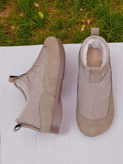 【🔥Ogrejte si noge】Slip-on, bombažni, mehki snežni škornji