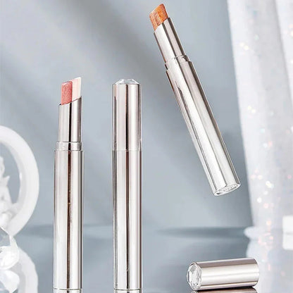 【🔥Ustvarite očarljiv make-up za oči👁️】Vodoodporno gradientno bleščeče senčilo za oči - Tri barve v eni potezi