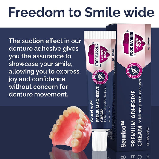 😁Seurico™ Prémium Ragasztó Krém🦷 (✨VEGYÉL 1-ET, KAPJ 1-ET INGYEN🎁)