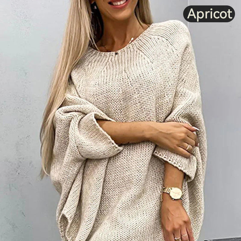 【🔥Topel in udoben】✨Eleganten ženski pleteni pulover