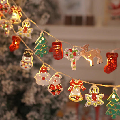 （🎁Božična ponudba🎄）🔥50 % popusta v promociji:LED veriga z Božičkom