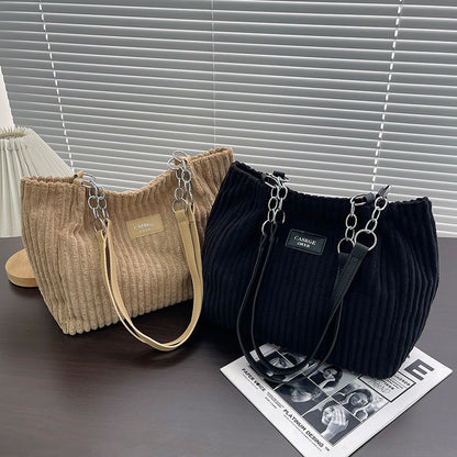 【✨Preprosto in elegantno! 】Julia™ | Torba iz bombažnega žameta 👝