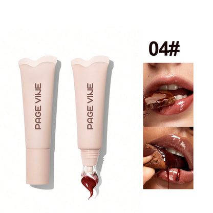 Color cosmetic lip oil