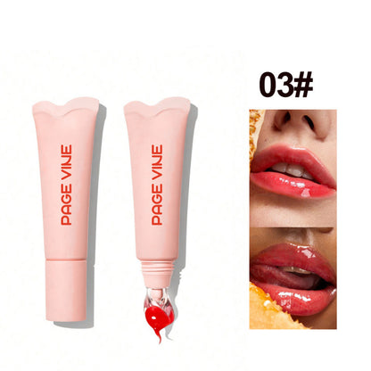 Color cosmetic lip oil