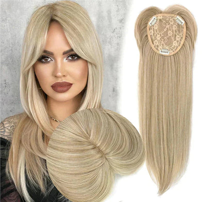🔥Top Layered Bangs Hairpiece dla kobiet z przerzedzonymi włosami