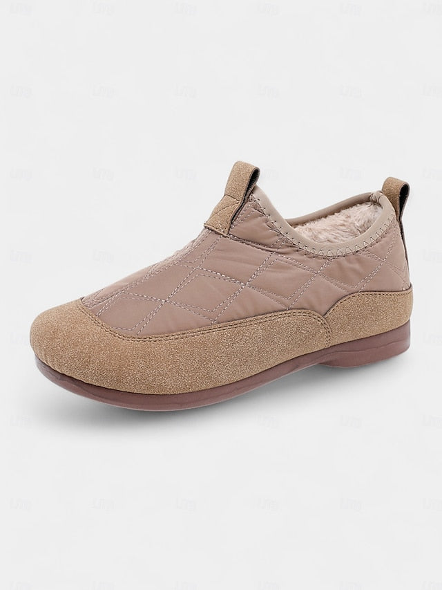 【🔥Ogrejte si noge】Slip-on, bombažni, mehki snežni škornji