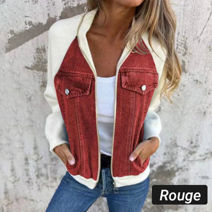 【🔥Jesenske ugodnosti, ⬇️60% popust】Nova modna ženska kreativna jeans jakna