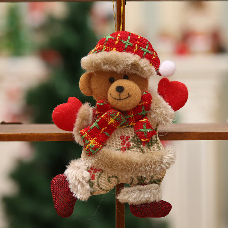 Christmas tree accessories Christmas mini figurines