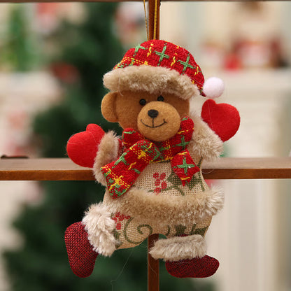 Christmas tree accessories Christmas mini figurines