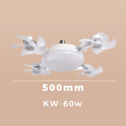 🔥🌀 Mennyezeti ventilátor beépített LED lámpával, praktikus távirányítóval otthoni szobákhoz ✨