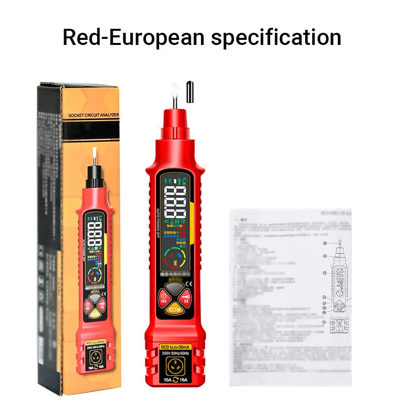 ⚡ Többfunkciós intelligens feszültségmérő toll 🛡️👨‍🔧 Kerülje el az áramütés veszélyét! ⚠️