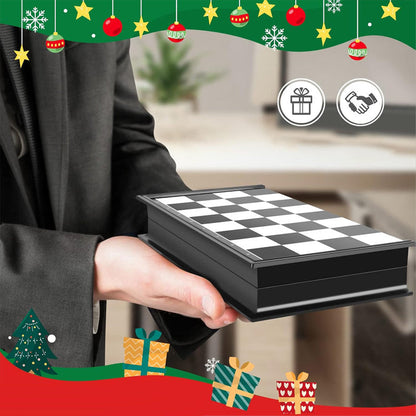 Utazó mágneses sakk táblával | MAGCHESS