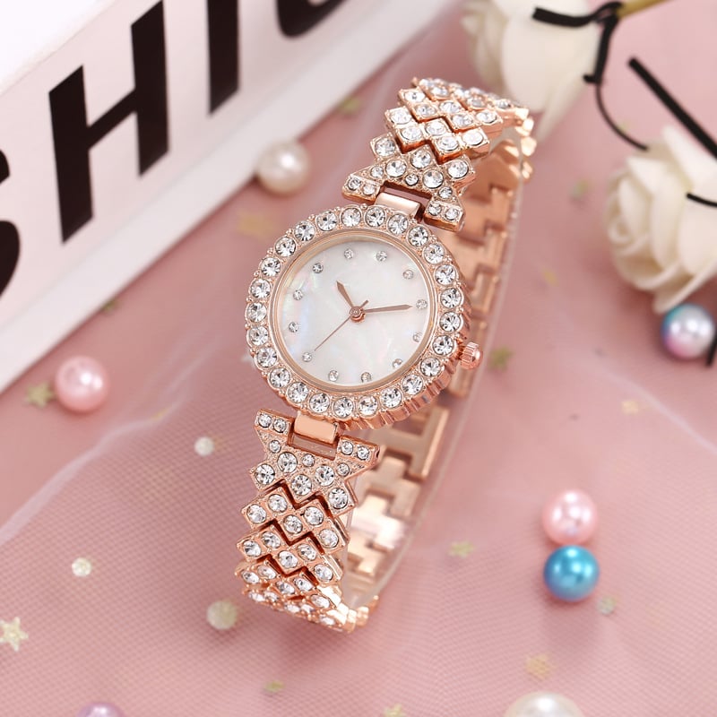 【🔥Elegantne in prefinjene ure】⌚Ženska luksuzna platinasta ura