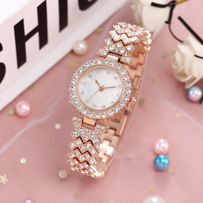 【🔥Elegantne in prefinjene ure】⌚Ženska luksuzna platinasta ura