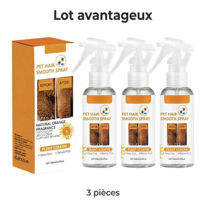 Háziállat szőrzet kibogozó és dezodorizáló spray