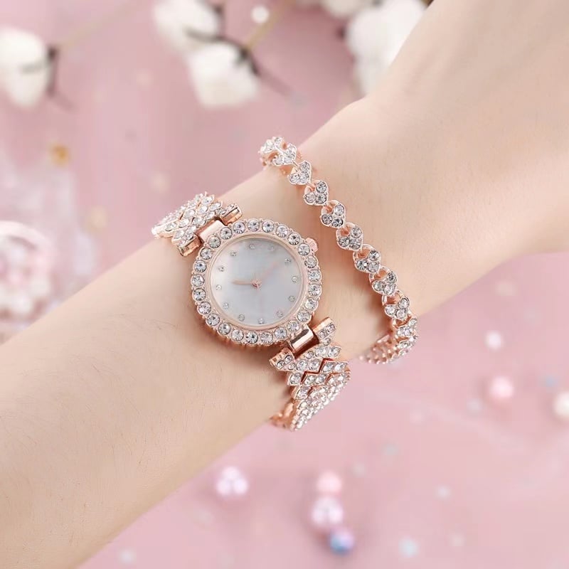 【🔥Elegantne in prefinjene ure】⌚Ženska luksuzna platinasta ura