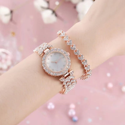 【🔥Elegantne in prefinjene ure】⌚Ženska luksuzna platinasta ura