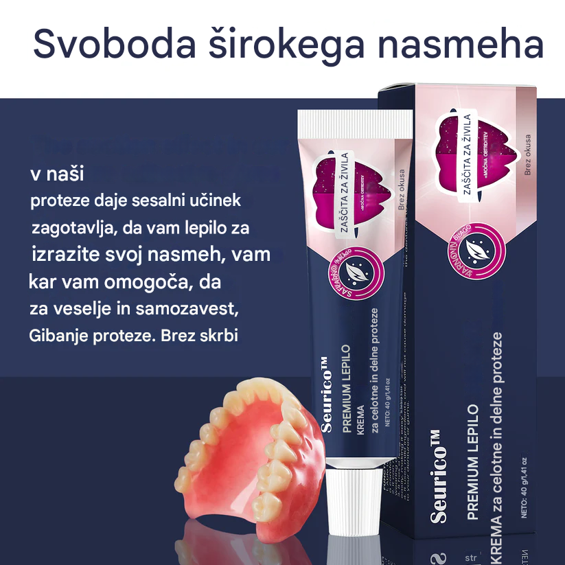 (🔥Kupite 1, dobite 1 gratis🔥)【👍Naj bodo vaše proteze varnejše in trpežnejše! 】🔥AdhereDent® Termoplastično lepilo za proteze