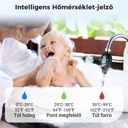 🚿 Zuhanyhőmérő🌡️ – Pontos és biztonságos víz hőmérő mutatás!
