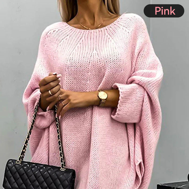 【🔥Topel in udoben】✨Eleganten ženski pleteni pulover