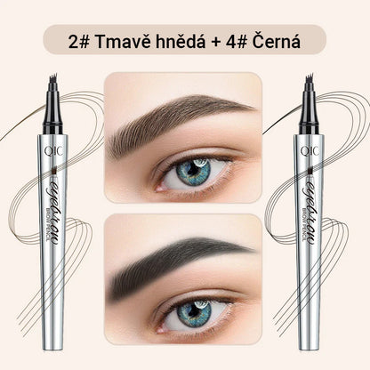 Višenamjenska olovka za obrve s 4 nastavka (2 komada,🎁1 gratis)