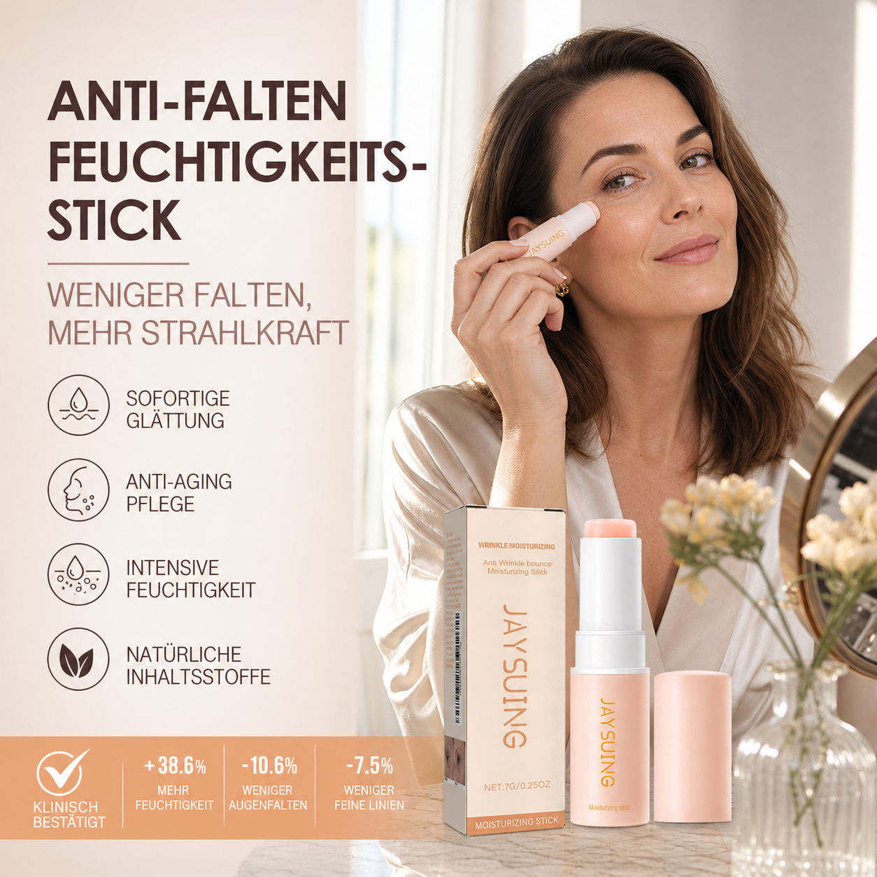 👵❤️ Pink Collagen többfunkciós hidratáló krém – Intenzív hidratálást biztosít az arcnak és az ajkaknak.