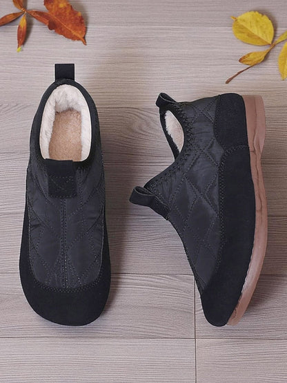 【🔥Ogrejte si noge】Slip-on, bombažni, mehki snežni škornji
