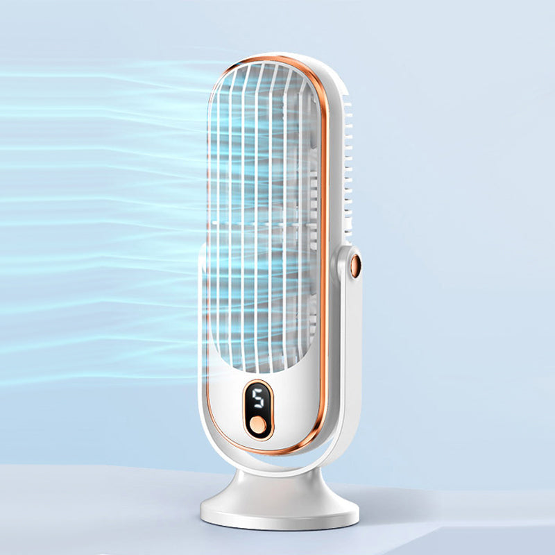 ❄️5 fokozatú hordozható asztali légkondicionáló ventilátor, otthoni és irodai használatra ✨
