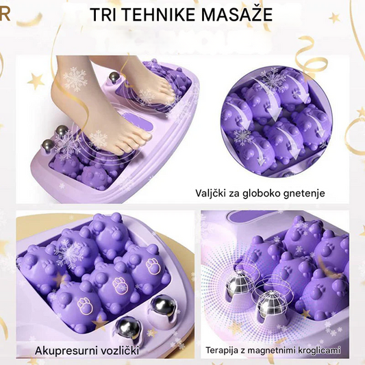 [🔥50 % popust] Prenosni masažni valj za stopala - 👍Lajšanje bolečin v stopalih