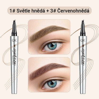 Višenamjenska olovka za obrve s 4 nastavka (2 komada,🎁1 gratis)
