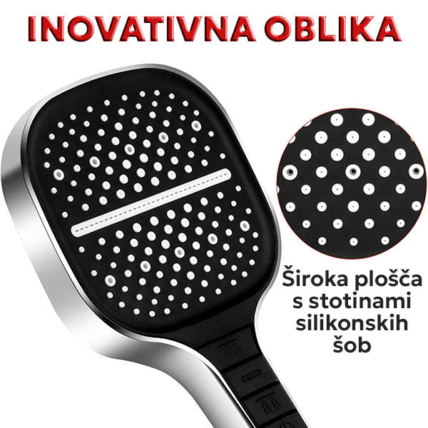 3 az 1-ben nagynyomású zuhanyfej