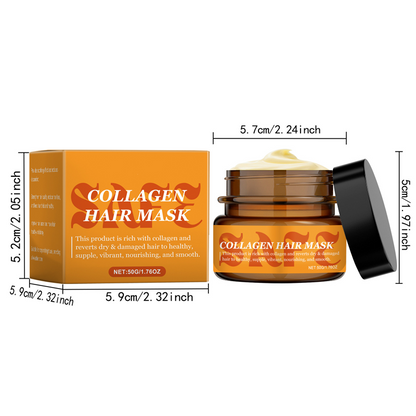?Last Day 50% OFF?Collagen Hair Mask for Dry & Damaged Hair