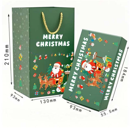 【🎅🎄Pohitite in se pripravite na božič! 】Edinstvena zložljiva darilna škatla za božič