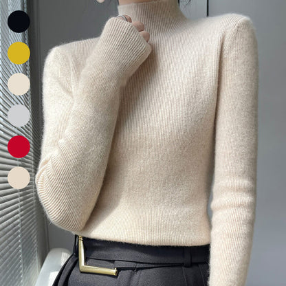 (🎁Božična posebna ponudba🎄)🔥50 % popust:Eleganten in moden pleten pulover (volnen žamet)